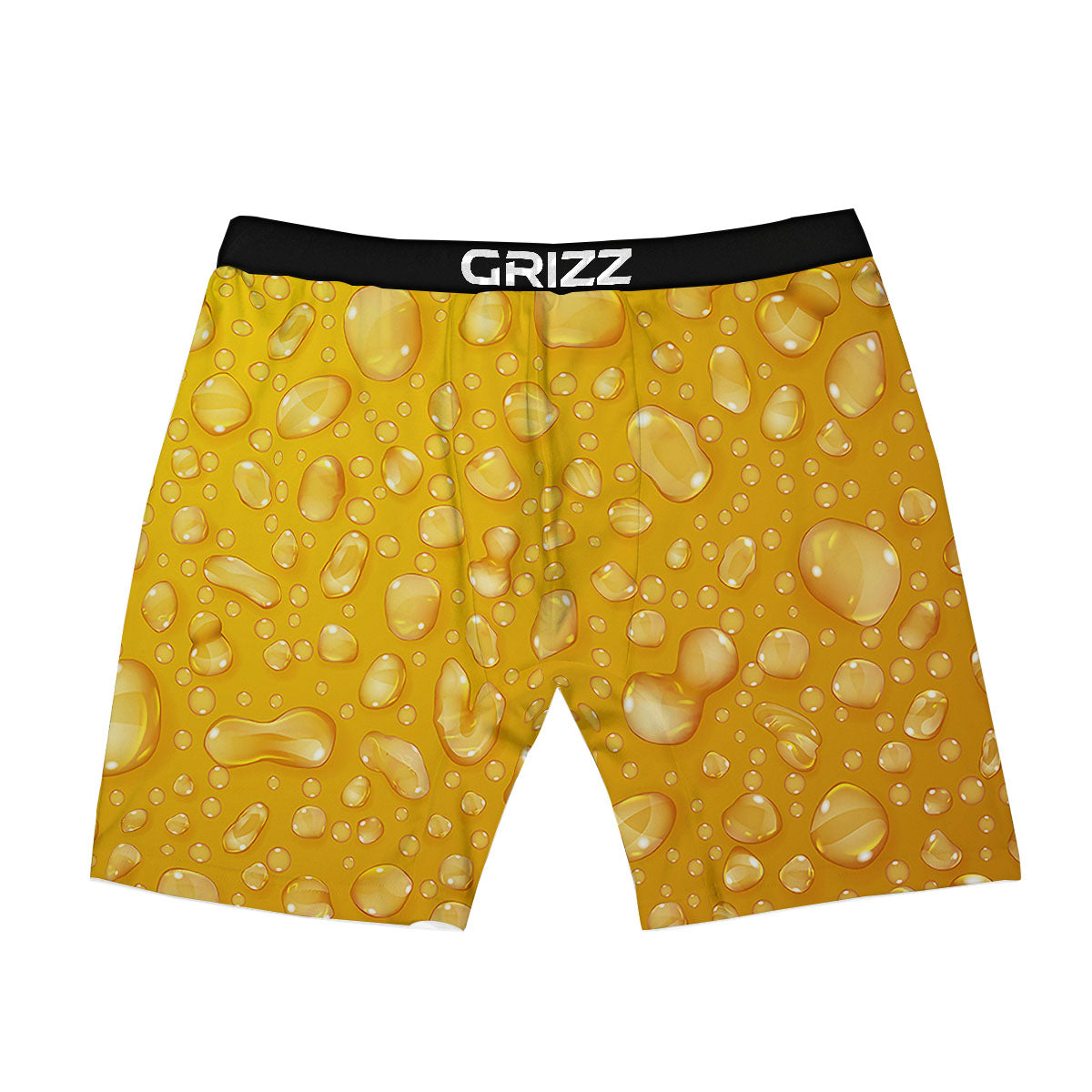 Drops Water On Beer Glass Print Boxer Briefs-grizzshop