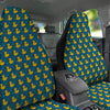 Duck 8-Bit Rubber Print Pattern Car Seat Covers-grizzshop