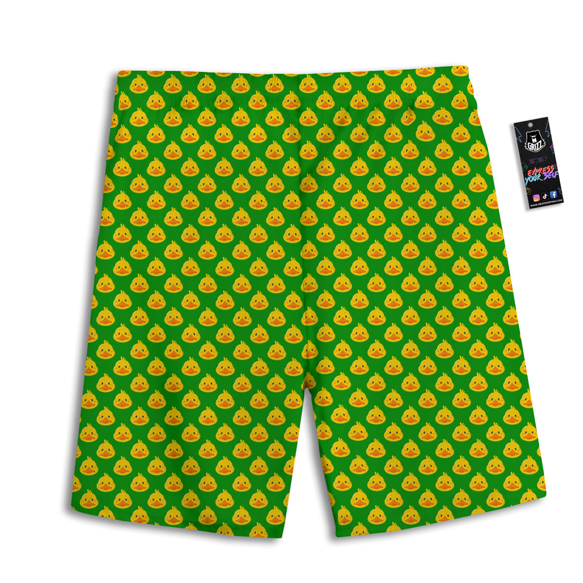Elephant Indian Tribal Print Pattern Men's Athletic Shorts