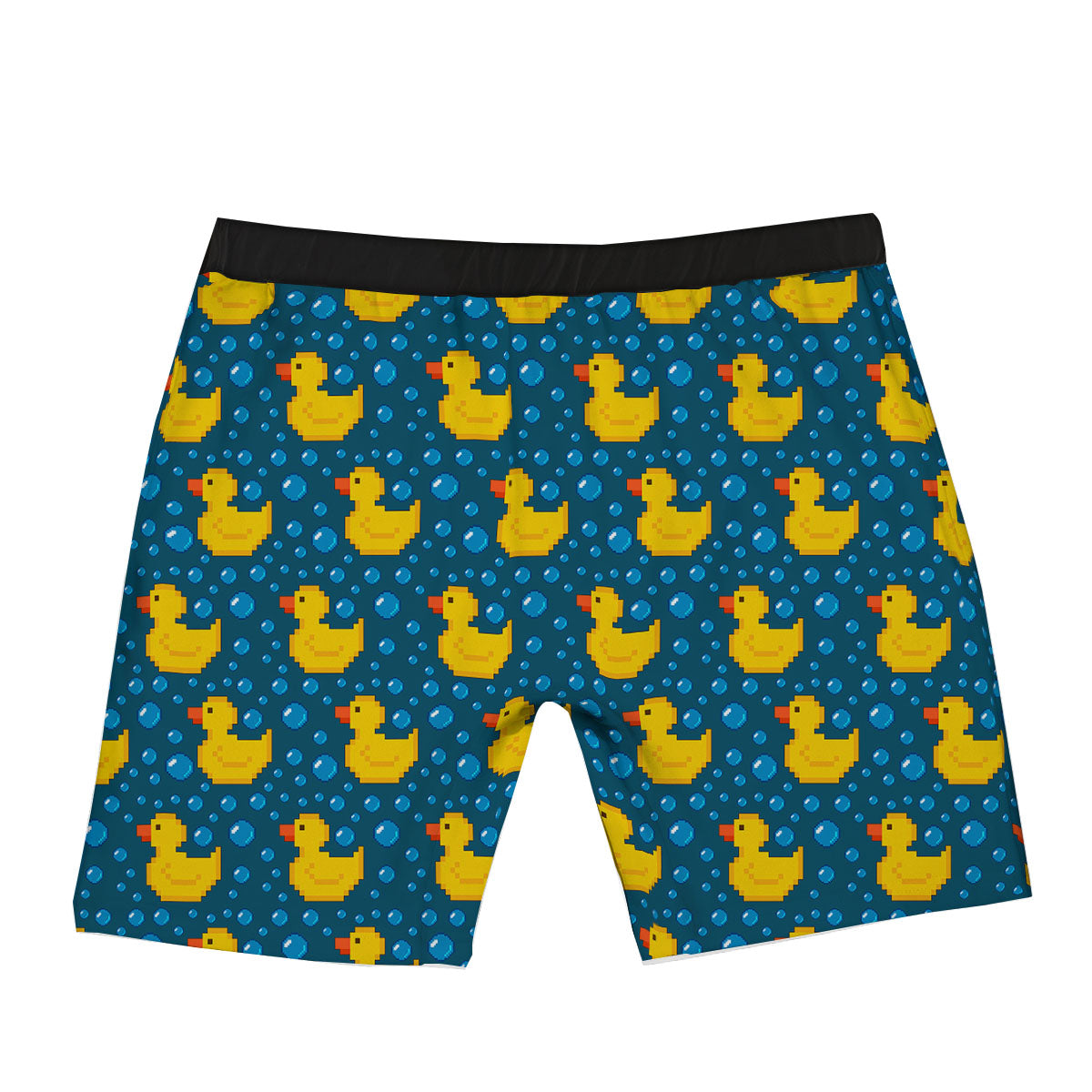 Duck Rubber Pixel Print Pattern Boxer Briefs-grizzshop