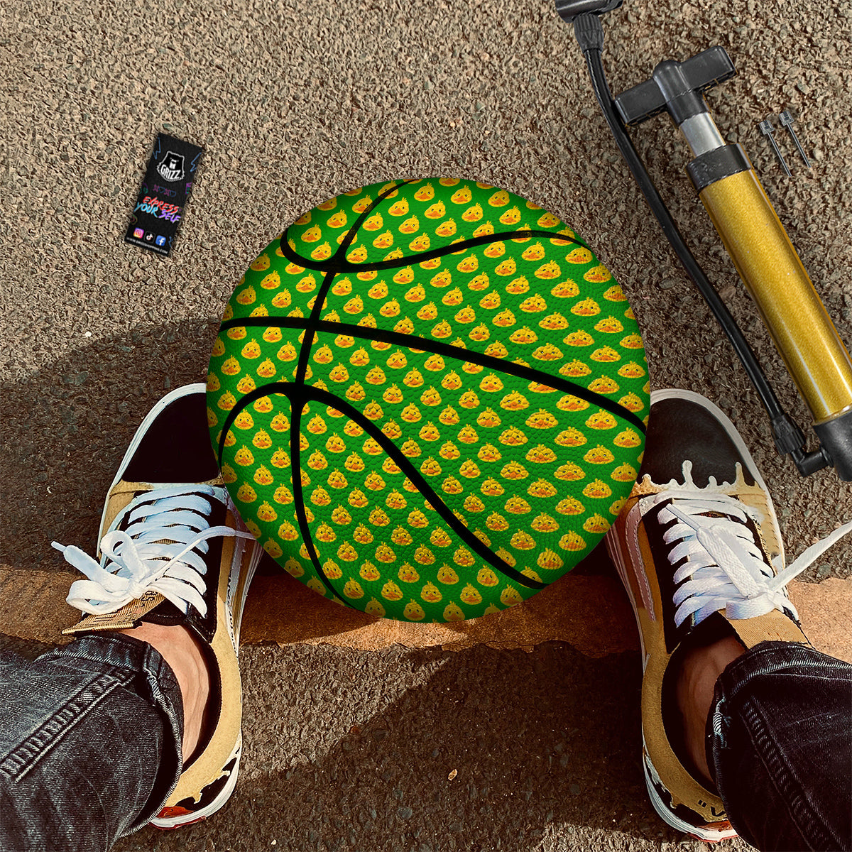 Elephant Indian Tribal Print Pattern Basketball