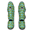 Durian Drawing Print Pattern Muay Thai Shin Guards-grizzshop