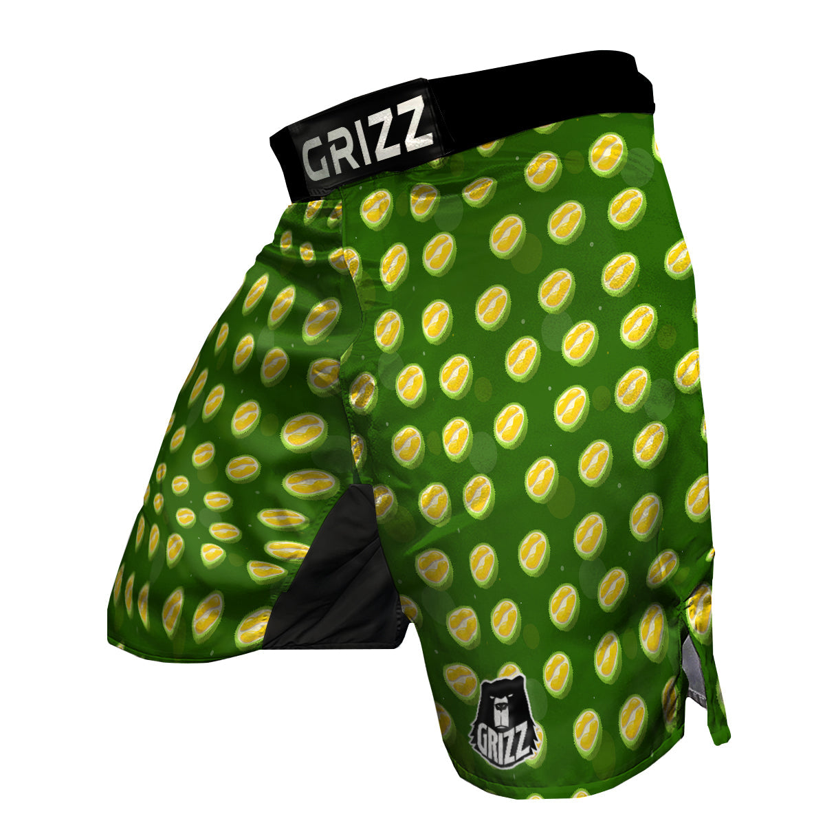 Durian Exotic Print Pattern MMA Shorts-grizzshop