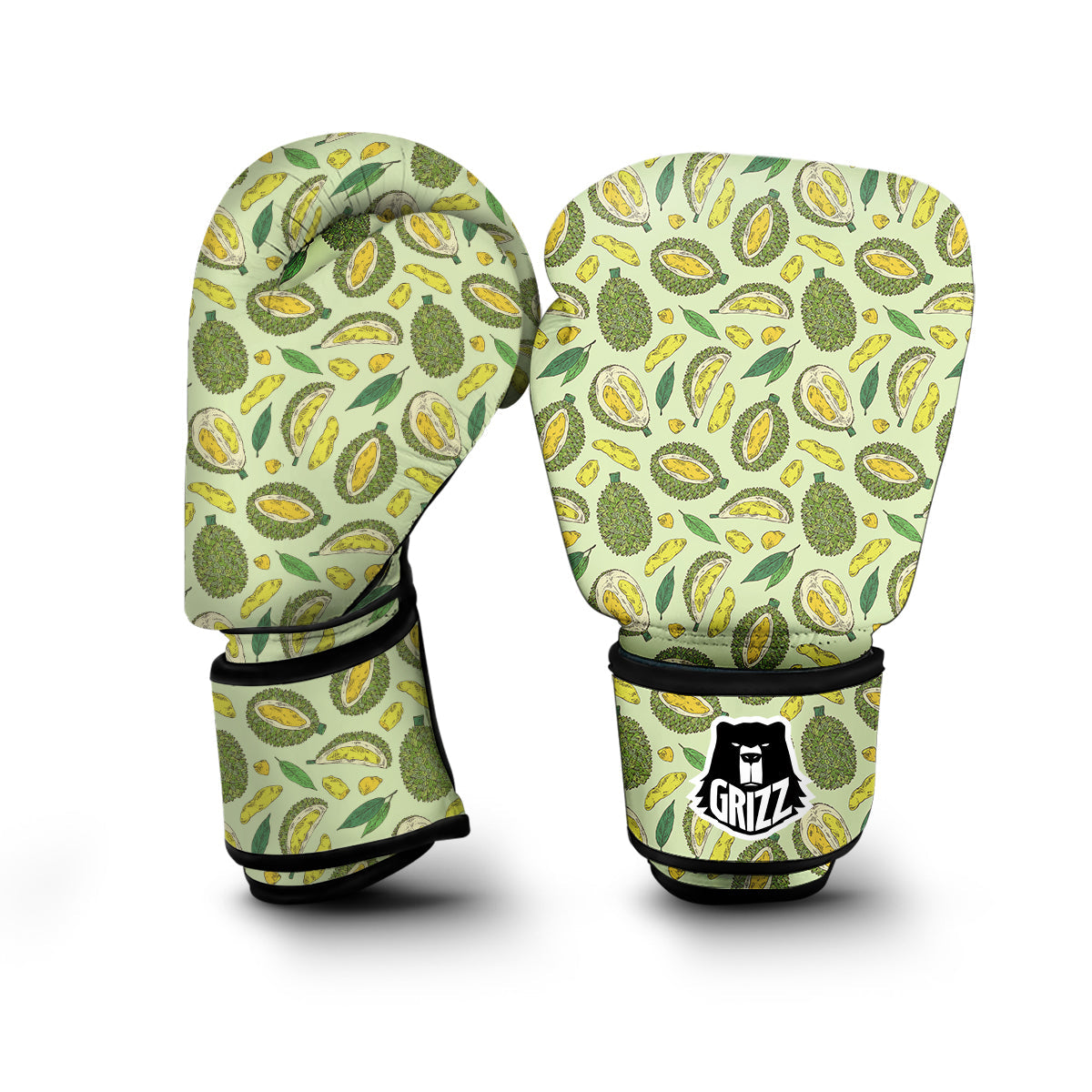 Durian Vintagecolor Print Pattern Boxing Gloves-grizzshop
