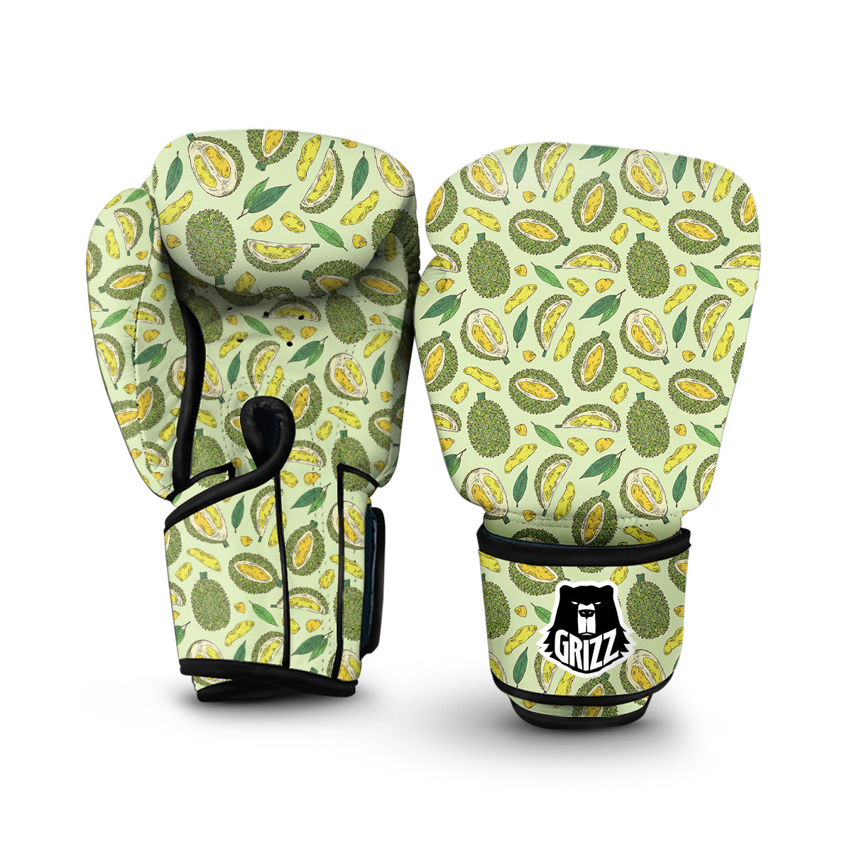 Durian Vintagecolor Print Pattern Boxing Gloves-grizzshop