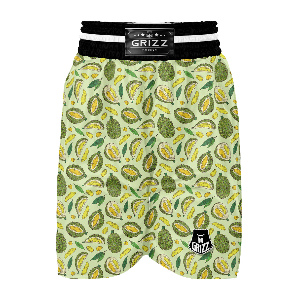Durian Vintagecolor Print Pattern Boxing Shorts-grizzshop