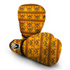 Eagle Aztec Pattern Print Boxing Gloves-grizzshop