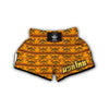 Eagle Aztec Pattern Print Muay Thai Boxing Shorts-grizzshop