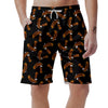 Eagle Black Pattern Print Men's Shorts-grizzshop