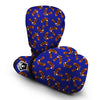 Eagle Blue Pattern Print Boxing Gloves-grizzshop