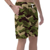 Eagle Camo Pattern Print Men's Shorts-grizzshop