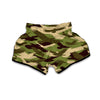 Eagle Camo Pattern Print Muay Thai Boxing Shorts-grizzshop