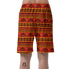 Eagle Native American Pattern Print Men's Shorts-grizzshop