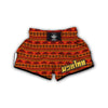 Eagle Native American Pattern Print Muay Thai Boxing Shorts-grizzshop