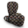 Eagle Pattern Print Boxing Gloves-grizzshop