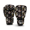 Eagle Print Pattern Boxing Gloves-grizzshop