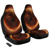 Earth Burning Print Car Seat Covers-grizzshop