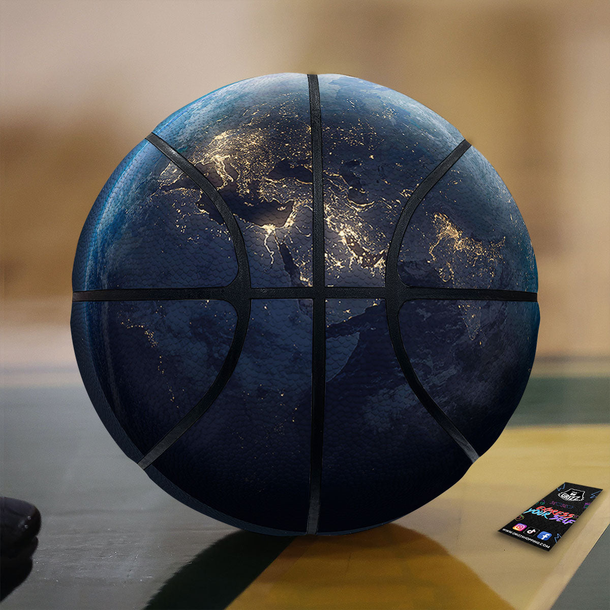 Dragon Traditional Chinese Print Pattern Basketball