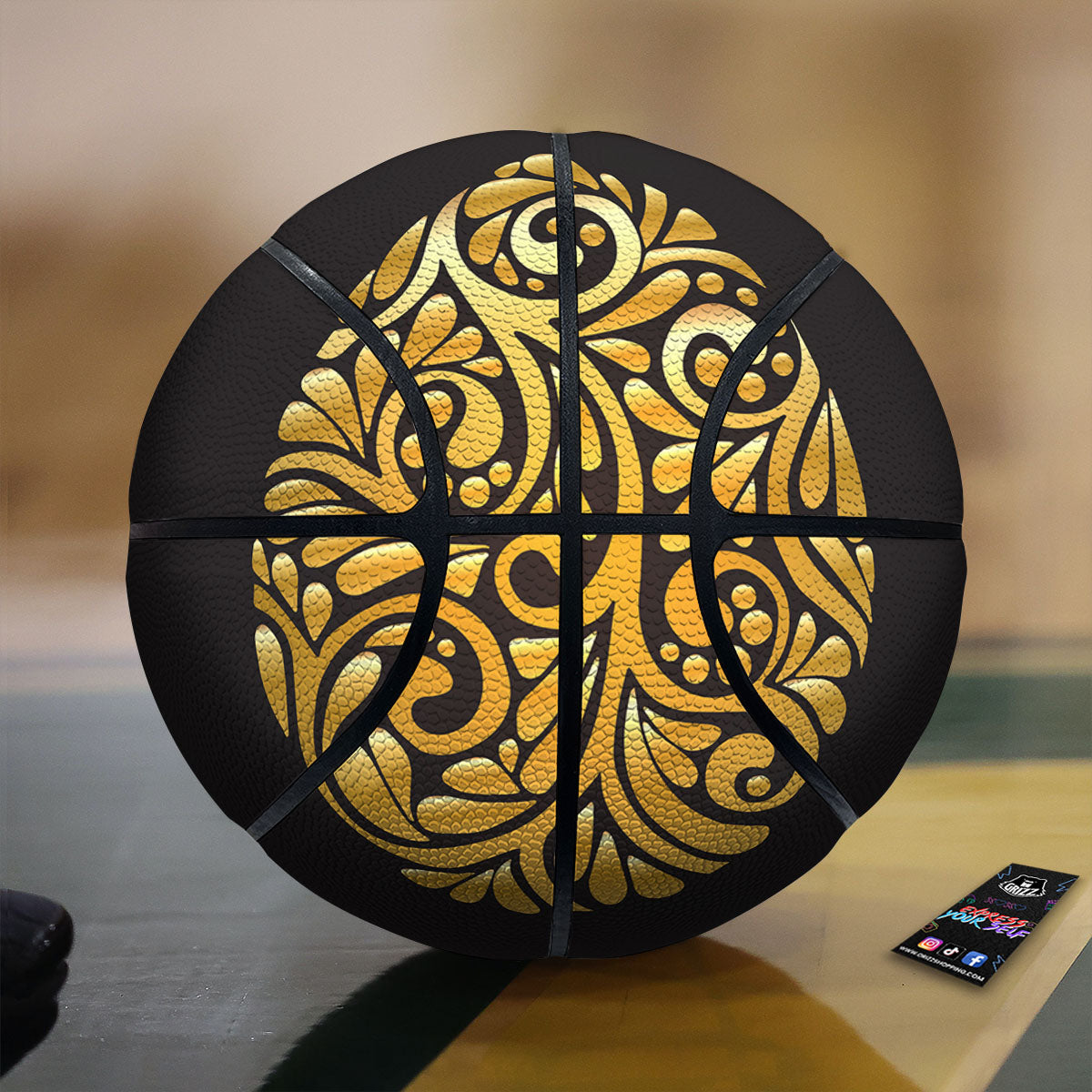 Easter Egg Gold Print Basketball-grizzshop