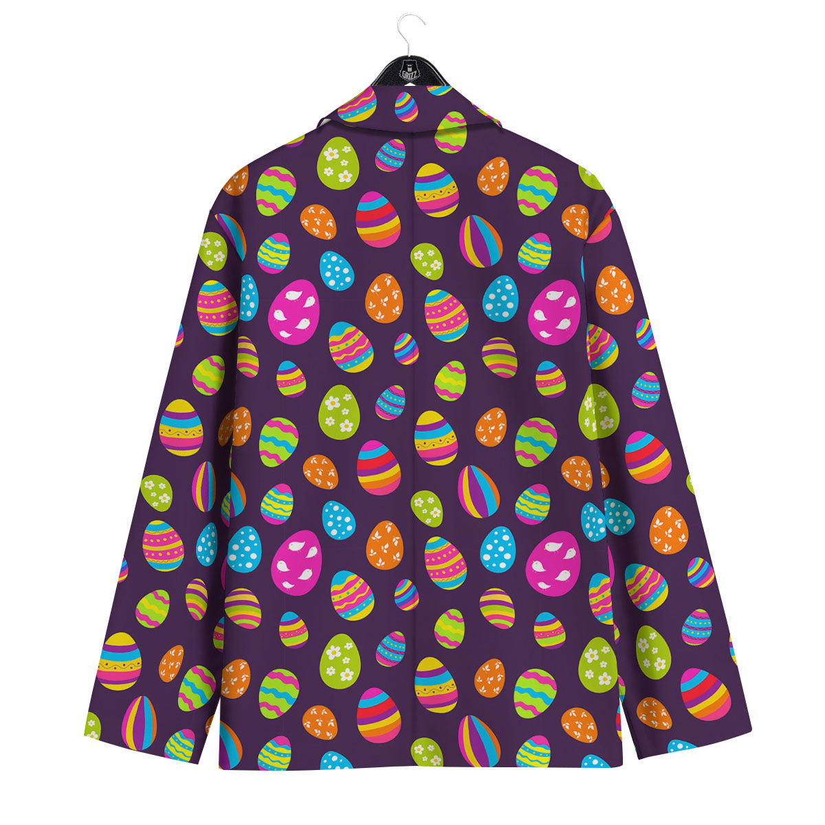 Easter Eggs Colorful Cute Print Pattern Men's Sport Coat-grizzshop