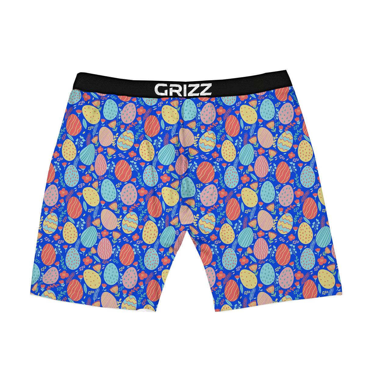 Easter Eggs Colorful Print Pattern Boxer Briefs-grizzshop