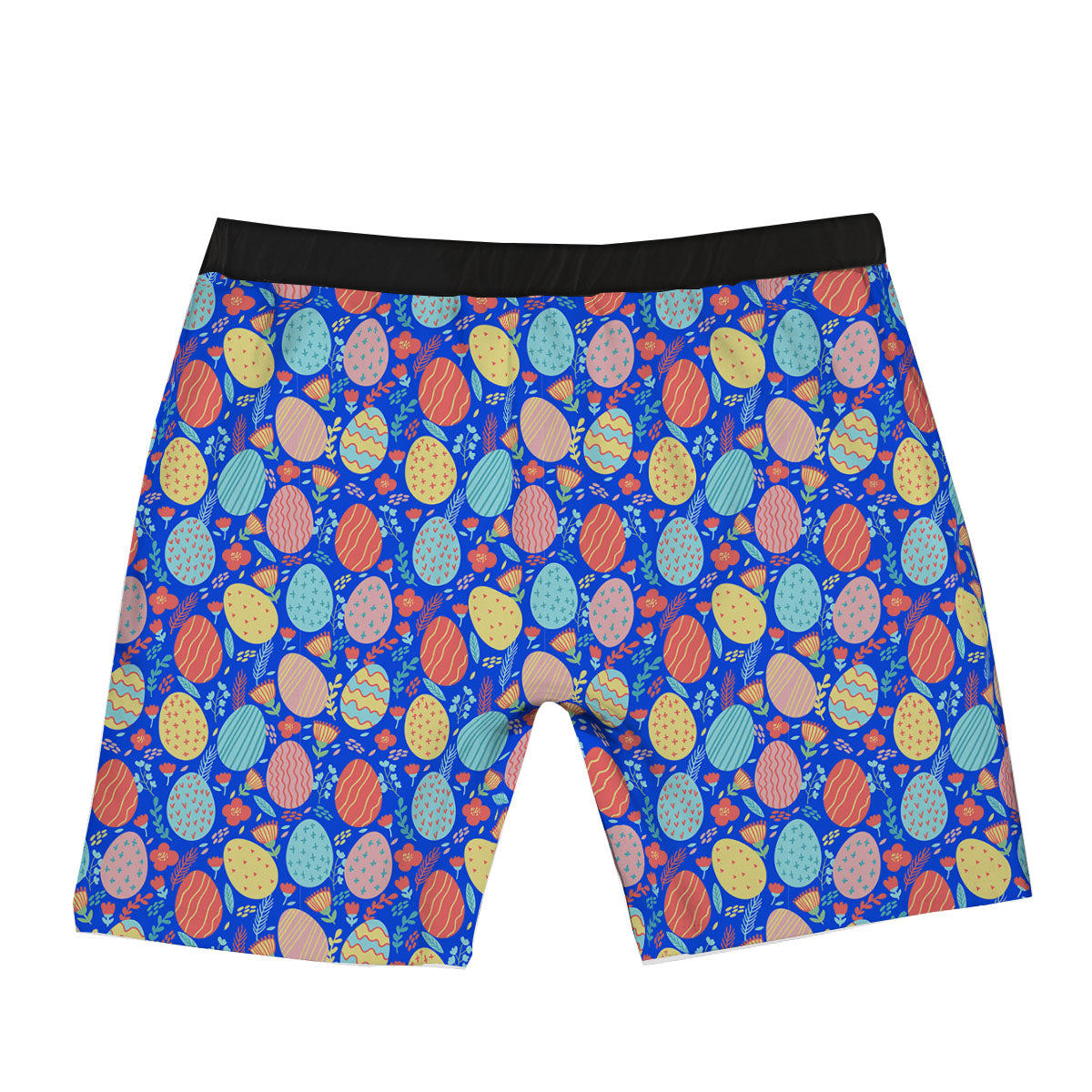 Easter Eggs Colorful Print Pattern Boxer Briefs-grizzshop