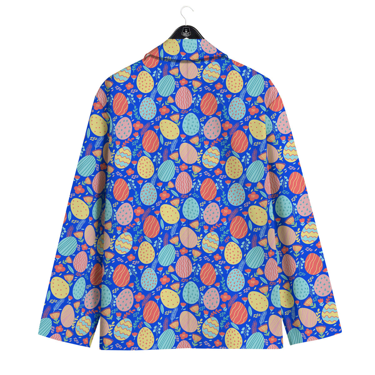 Easter Eggs Colorful Print Pattern Men's Sport Coat-grizzshop
