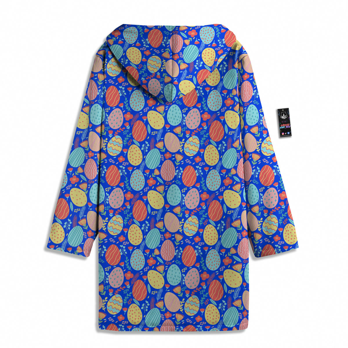 Easter Eggs Colorful Print Pattern Men's Windbreaker Jacket-grizzshop