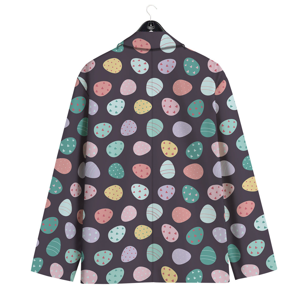 Easter Eggs Cute Print Pattern Men's Sport Coat-grizzshop