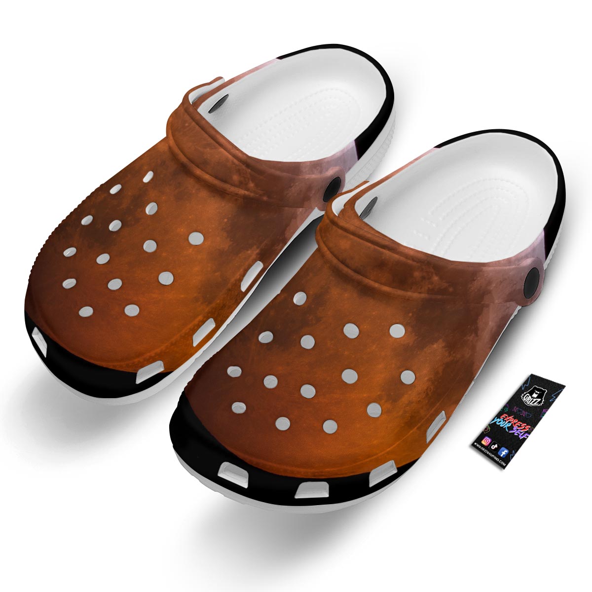 Eclipse Total Lunar Print Clog-grizzshop