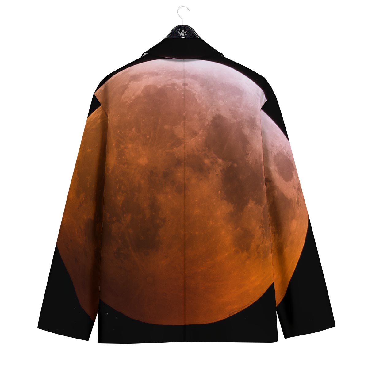 Eclipse Total Lunar Print Men's Sport Coat-grizzshop