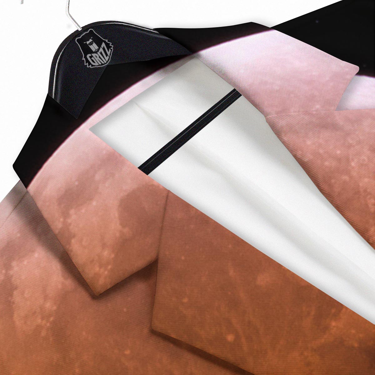 Eclipse Total Lunar Print Men's Sport Coat-grizzshop