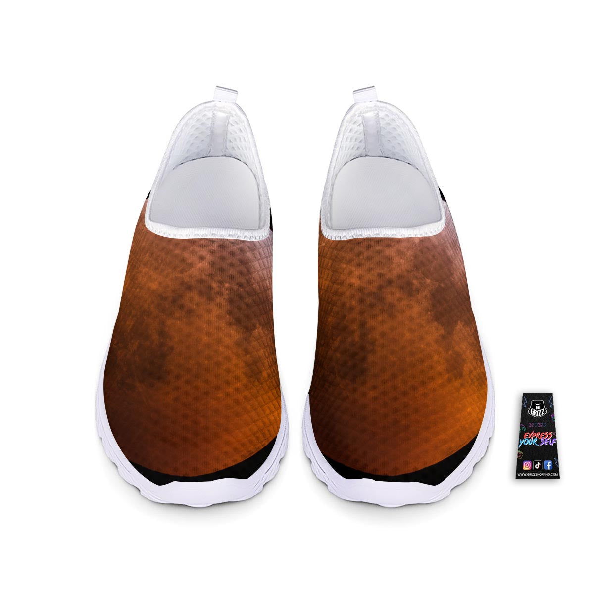 Eclipse Total Lunar Print Nurse Shoes-grizzshop