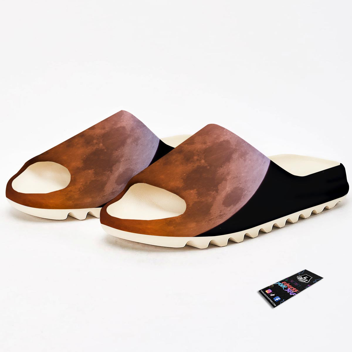 Eclipse Total Lunar Print Sandals-grizzshop