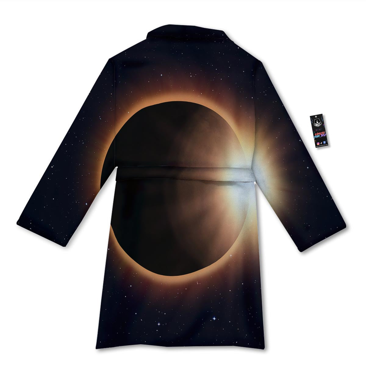 Eclipse Total Solar Print Bathrobe-grizzshop