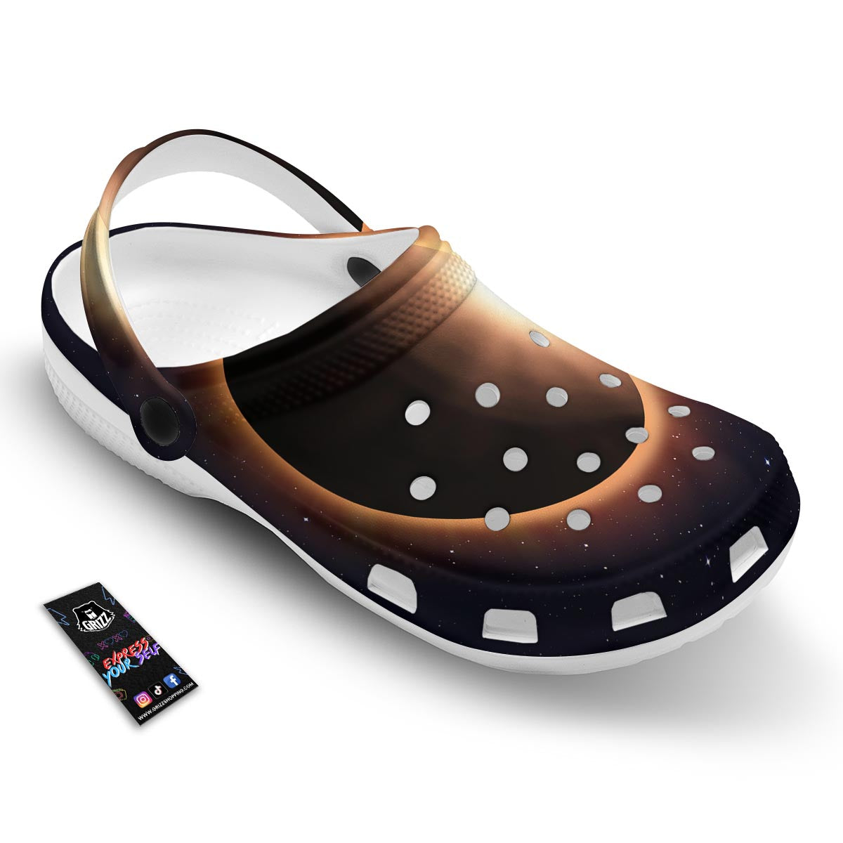 Eclipse Total Solar Print Clog-grizzshop