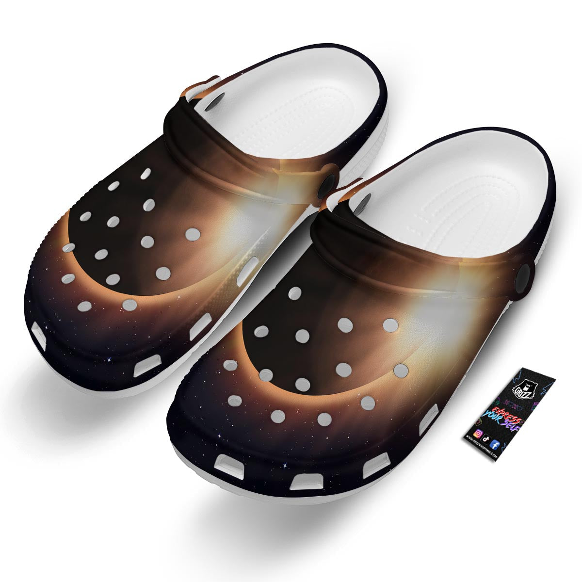 Eclipse Total Solar Print Clog-grizzshop