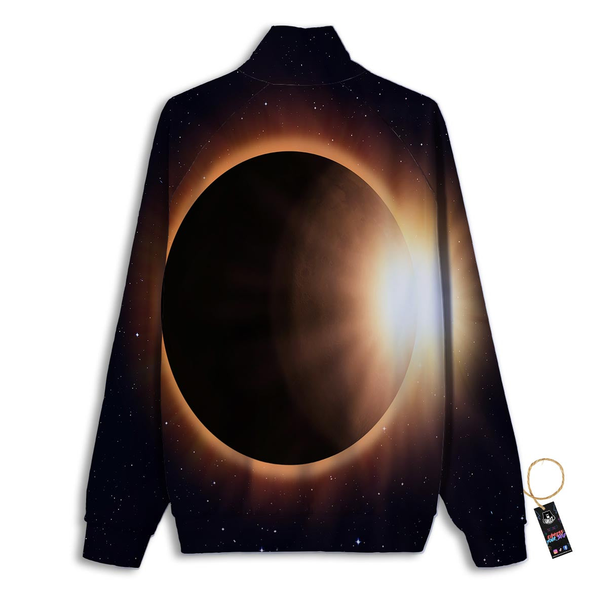 Eclipse Total Solar Print Track Jacket-grizzshop