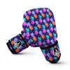 Edm Purple Pineapple Print Boxing Gloves-grizzshop