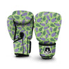 Eggplant Cute Pattern Print Boxing Gloves-grizzshop