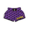 Eggplant Funny Pattern Print Muay Thai Boxing Shorts-grizzshop