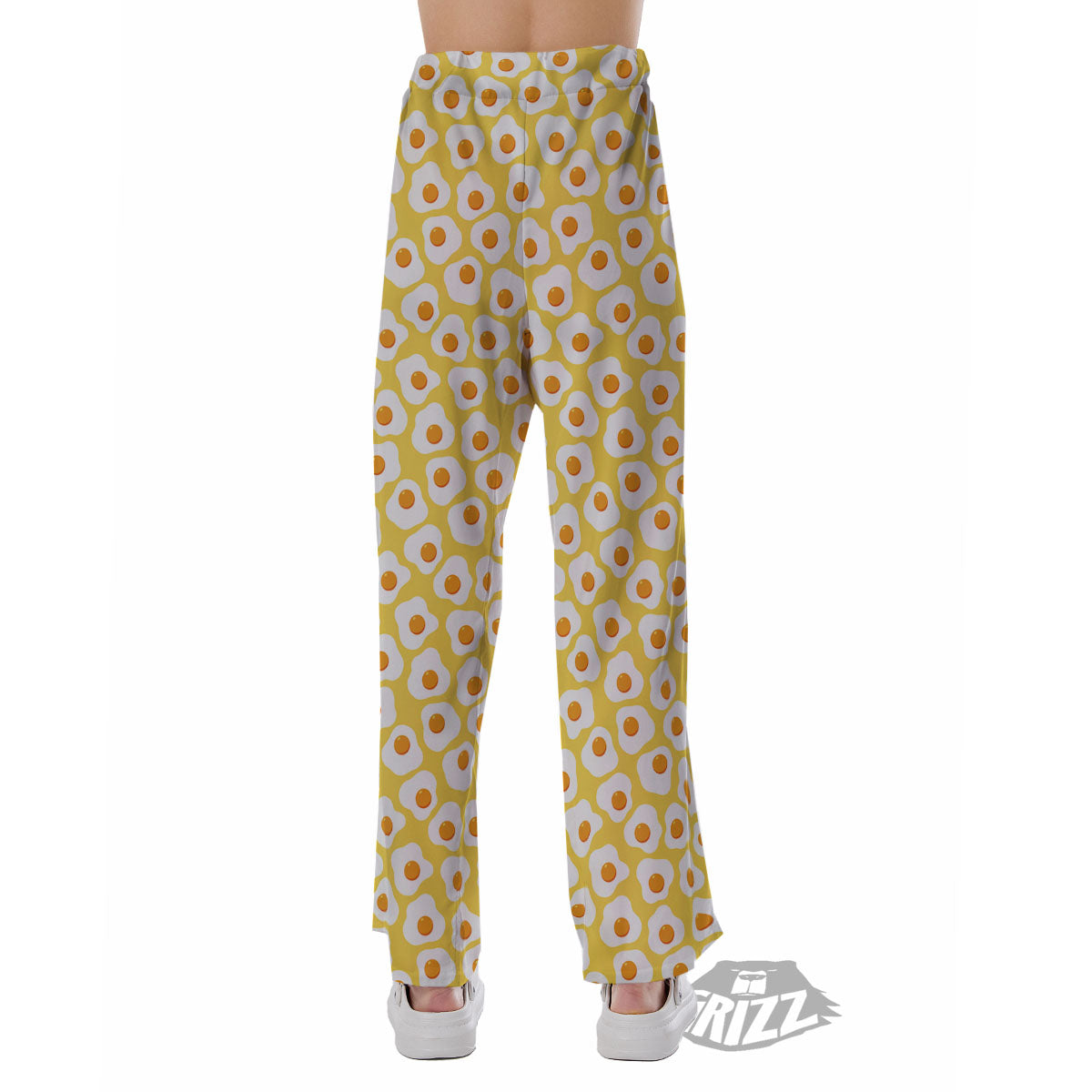 Eggs Print Pattern Pajama Pants-grizzshop