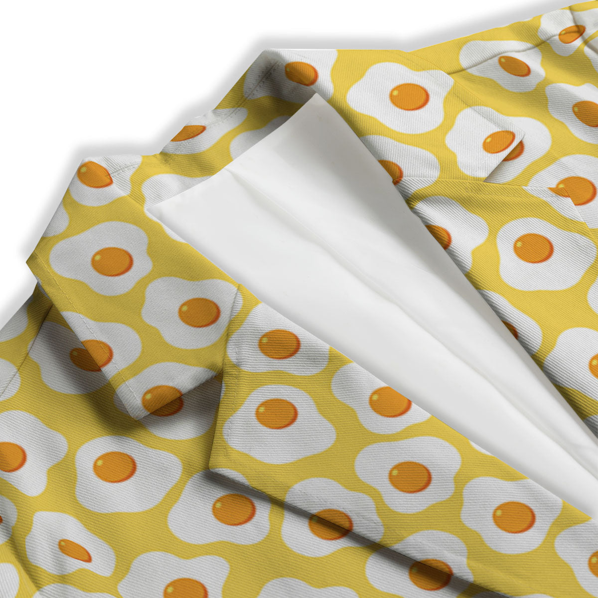 Eggs Print Pattern Women's Blazer-grizzshop