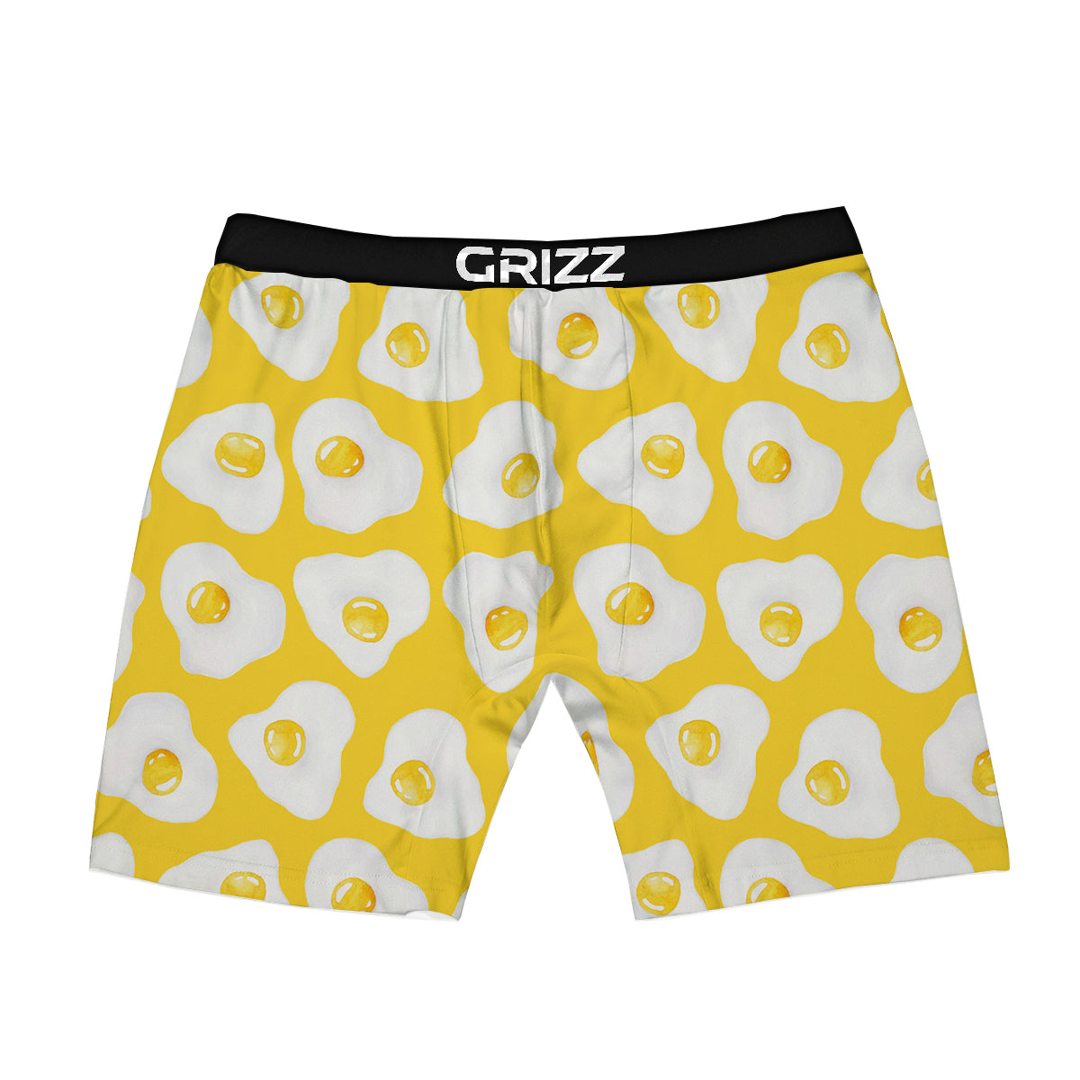Eggs Yellow Print Pattern Boxer Briefs-grizzshop