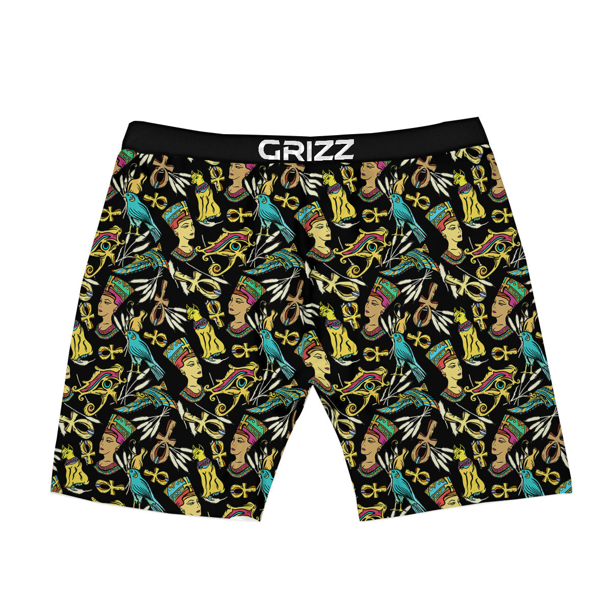 Egypt Ancient Print Pattern Boxer Briefs-grizzshop