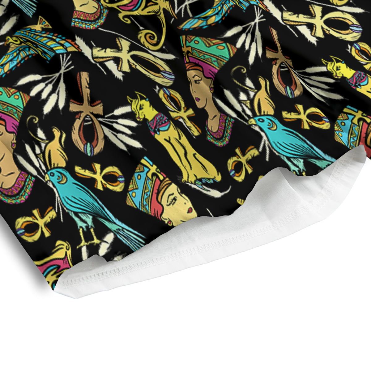 Egypt Ancient Print Pattern Men's Athletic Shorts