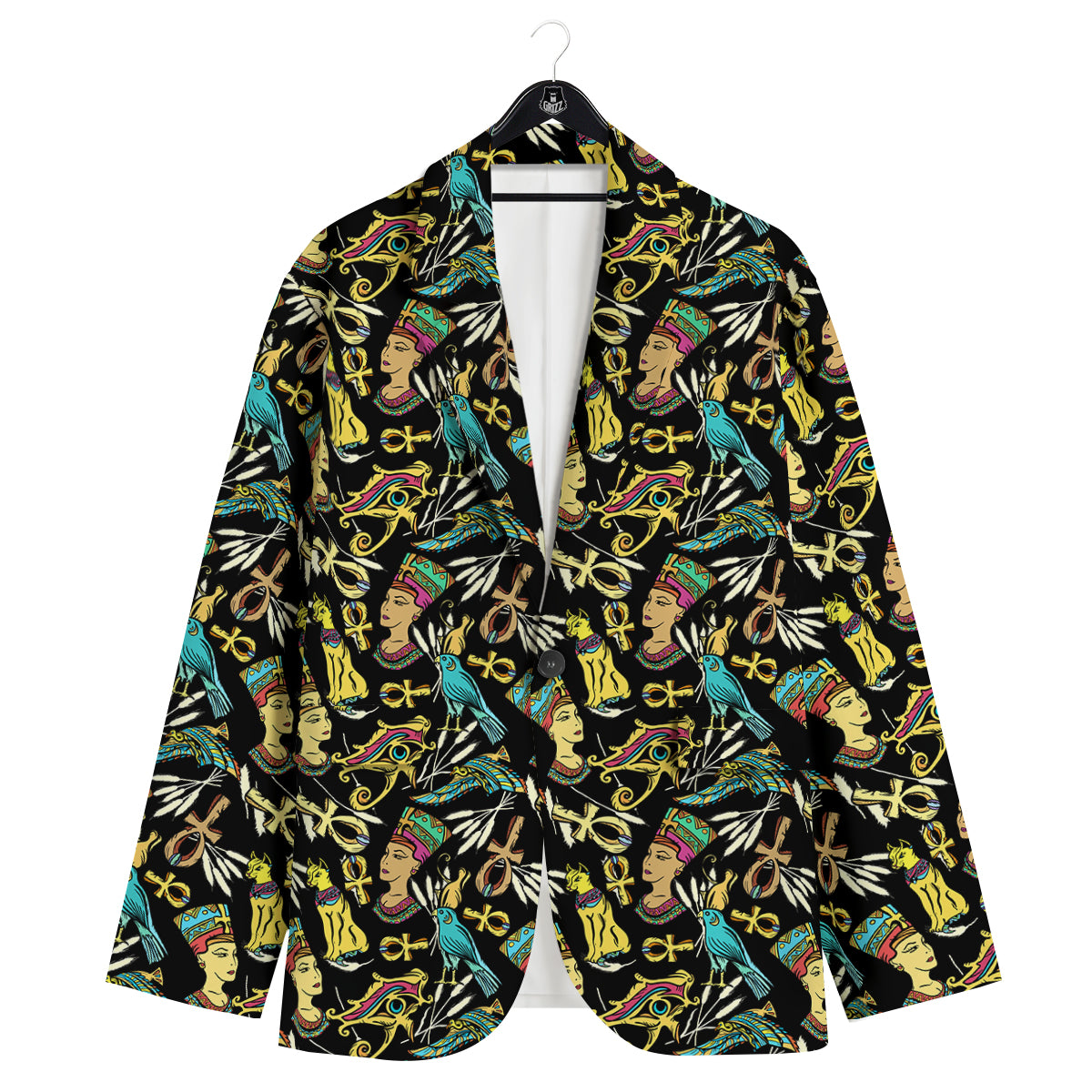 Egypt Ancient Print Pattern Men's Sport Coat-grizzshop