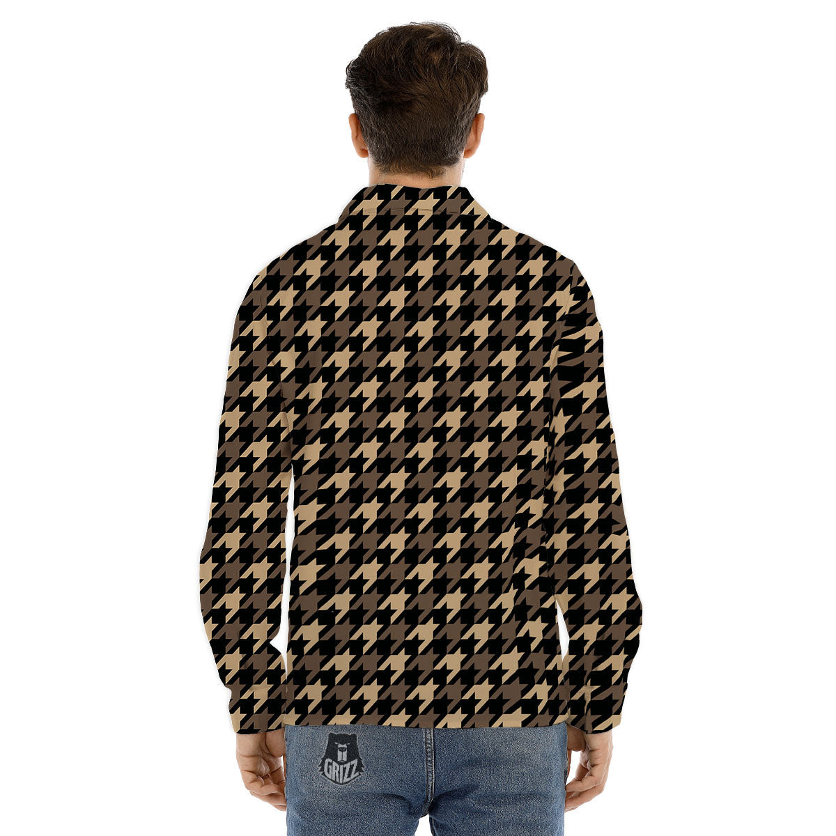 Egypt Religion Symbols Print Pattern Men's Dress Shirts-grizzshop