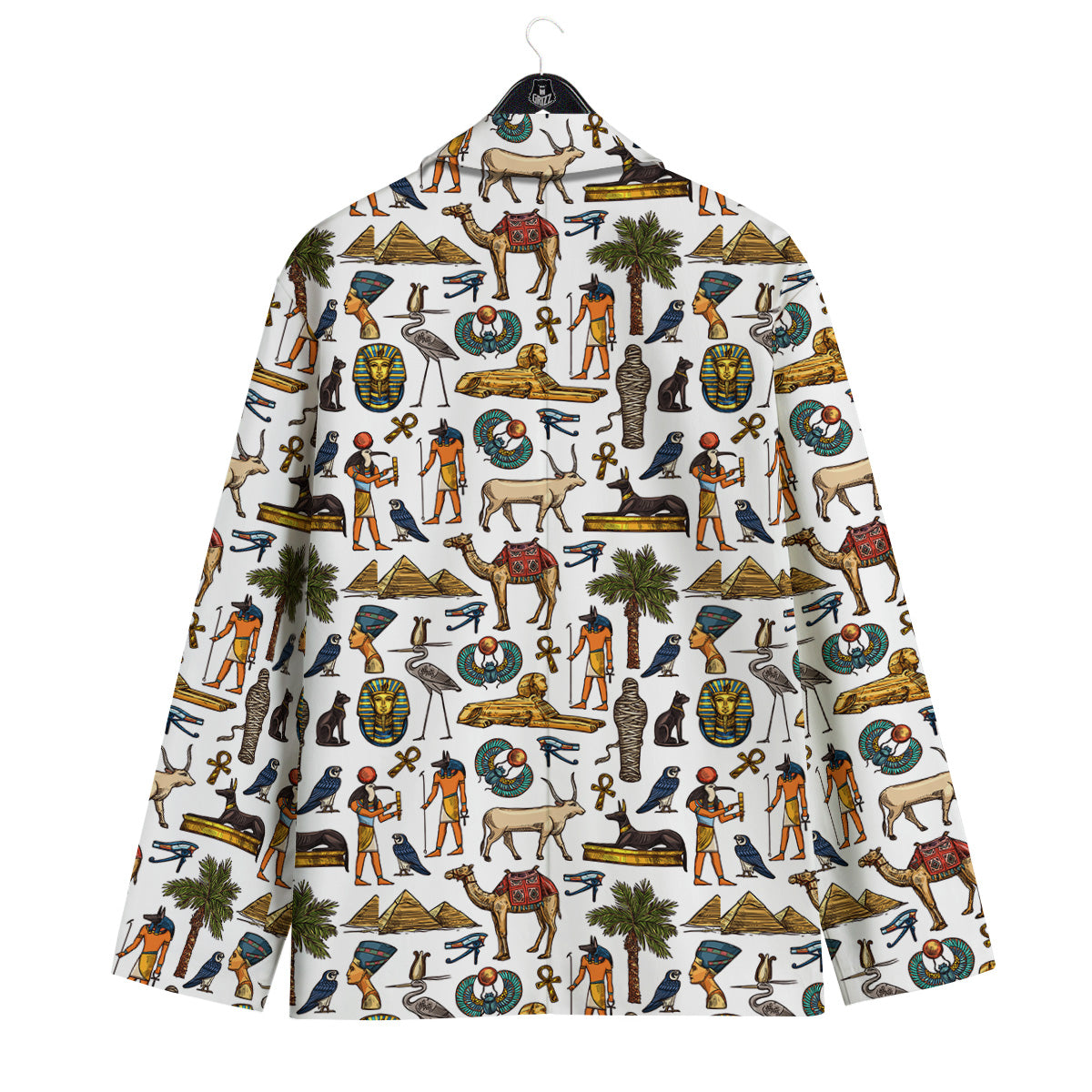 Egypt Religion Symbols Print Pattern Men's Sport Coat-grizzshop