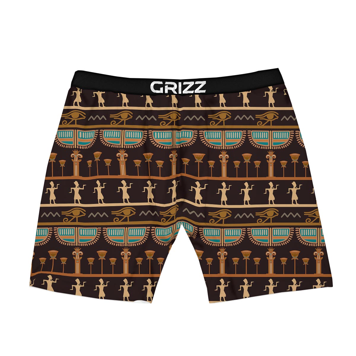 Egypt Tribal Print Pattern Boxer Briefs-grizzshop